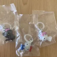 ハローキティ めじるしアクセサリー3個セット