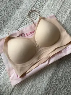 ベージュ ワイヤレスブラジャー 160/85 (M) VEIMIA
