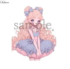【SA-366】Sakura＊オリジナル♡人物ステッカー