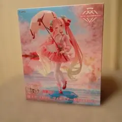 TAITO 桜ミク AMP+フィギュア 桜ドレスver.