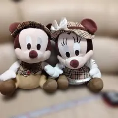 ミッキー & ミニー ぬいぐるみ セット　GODIVAコラボ GODIVA コラボ ミッキー・ミニー ぬいぐるみセット - メルカリ
