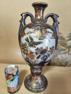 中国美術　粉彩　青花　花入　高さ約22cm 東す8-0805② 中国美術 粉彩 青花 花入 高さ約22cm 東す8-0805② - メルカリ