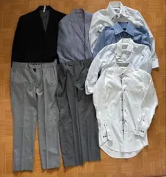 スーツ　上着　パンツ　スラックス　ワイシャツ　オリヒカ　PSFA タカキュー