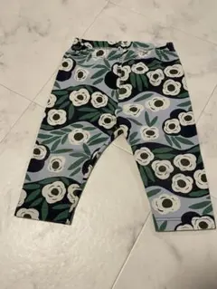 UNIQLO マリメッコ　花柄レギンス 100cm 七部丈　ズボン　パンツ