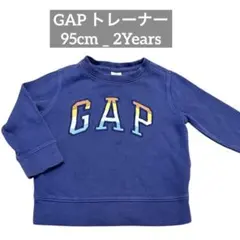GAP キッズトレーナー 95cm 2Years 青 フードなし