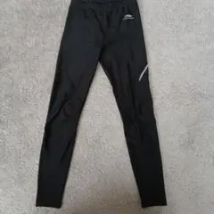 TIGORA 黒 ランニングタイツ