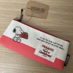 スヌーピー　ペンケース ／ ペンポーチ　レッド