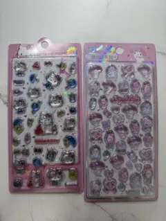 ハローキティ マイメロディ ボンボンドロップシールセット。 海外正規品