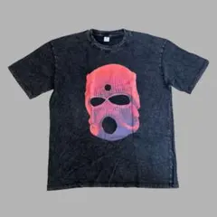【XL】ストリート グラフィック TシャツHIPHOP ブラック gang