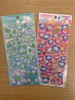 キャンディーグリッターステッカー 2枚セット 【正規品】