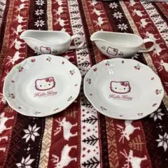 当時物　サンリオ　ハローキティ カレー　食器セット
