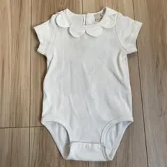 プティマイン　半袖ロンパース　80(S)