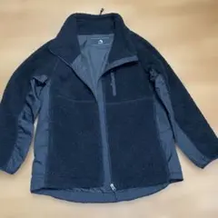 ブラック フリースジャケット