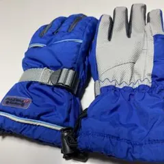 専用様 Junior 110サイズ 青 手袋 調整可能