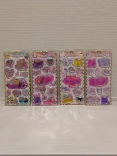 サンリオ キラキラ ウォーターインシール 4種セット