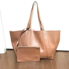ZARA BASIC トートバッグ ポーチ付きのサムネイル