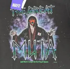 atmos アトモス Devilock グレートムタ Tシャツ 武藤敬司 M atmos アトモス Devilock グレートムタ Tシャツ 武藤敬司 M - メルカリ