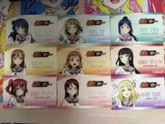 ラブライブ Aqours ゲーマーズ30周年コラボ ご挨拶カード コンプリート