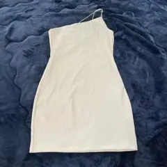 H&M DIVIDED アイボリー キャミワンピース S