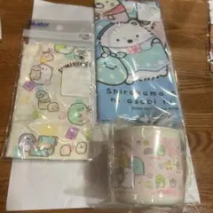新品3点【すみっコぐらし】 お弁当ナフキンとコップと袋セット