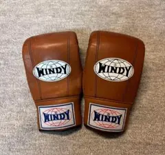 WINDY パンチングミット 茶色 レザー WINDY パンチングミット 茶色 レザー WINDY(ウィンディ