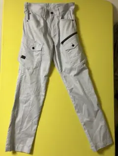 シルバー ワークパンツ ウエスト76cm 股下78cm