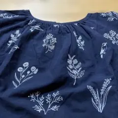 TSUHARU 総刺繍ブラウス