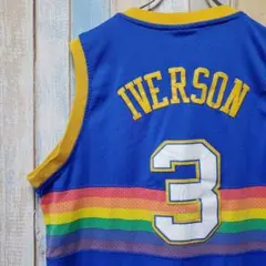 811☆アディダスオリジナルス☆NBAナゲッツ☆☆タンクトップ☆アイバーソンのサムネイル