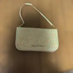 JILL by JILLSTUART ドット柄 ポーチ ストラップ付きのサムネイル