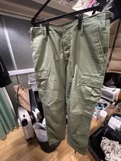 カーゴパンツ オリーブグリーン 4ポケット
