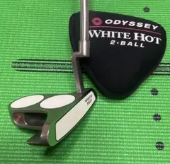 ‼️ホワイト ホット 2-boll BLADE 中尺パター 希少‼️ ODYSSEY（オデッセイ） - パター - ホワイト・ホット 2・Ball BLADE