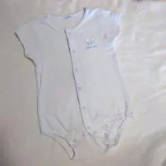 familiar ボタン付きロンパース 70サイズ