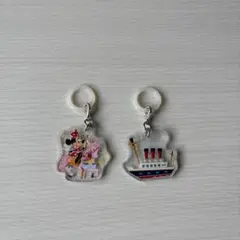ミニーマウス アクリルキーホルダーセット