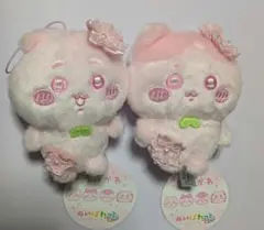 ちいかわ ぬいぱれっと～さくらいろ～マスコット ちいかわ ハチワレ 2種セット