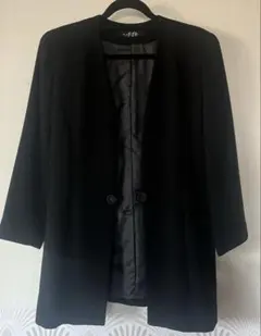 ノーカラージャケット　冠婚葬祭