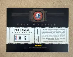 エラー品DIRK NOWITZKI PERENNIAL MATERIALS