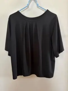 【接触冷感・UVカット】セミフレアスリーブTシャツ　M ひんやりのサムネイル