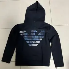 エンポリオアルマーニ　イーグル刺繍ボンディングトレーナー　　10A 142cm