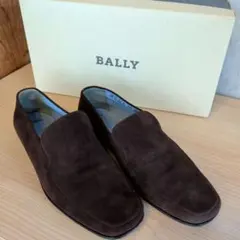 BALLY バリースエード ローファー ダークブラウンのサムネイル