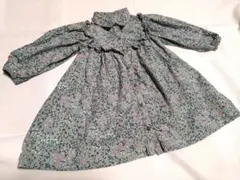 next 花柄コーデュロイワンピース2-3y　98cm(95cm-100cm)