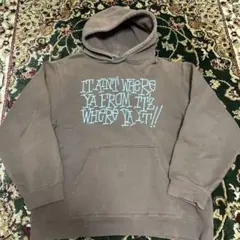 OLD Stussy ブラウン パーカー Medium