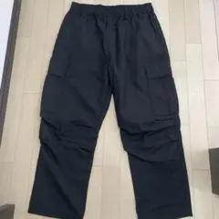 ブラック カーゴパンツ ワークパンツのサムネイル