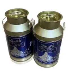 ❤（匿名配送）ミルク缶 （２個セット）❤️