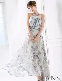 今期2.8万超美品RANSランズ高級ホルターネックドレス、ワンピースS