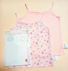 ユニクロ★ コットンメッシュインナー キャミソール2枚セット