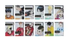 【本日限り】ハイキュー!!　箔押しクリアカードコレクション　ファンパーク
