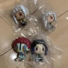 鬼滅の刃 ちょこのっこ フィギュア 4体セット　猗窩座　胡蝶しのぶ　宇髄天元