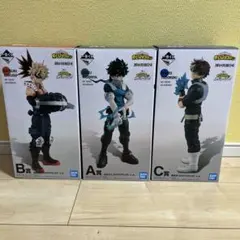 一番くじ僕のヒーローアカデミア I'm Ready! 緑谷出久 爆豪勝己 轟焦凍