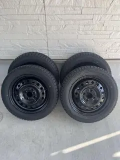 Goodyear 155/65R14 スタッドレス タイヤ ホイール 4本のサムネイル