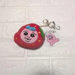 新品！　アベイル　おぱんちゅうさぎ　ぬいぐるみポーチチャーム　いちごのサムネイル